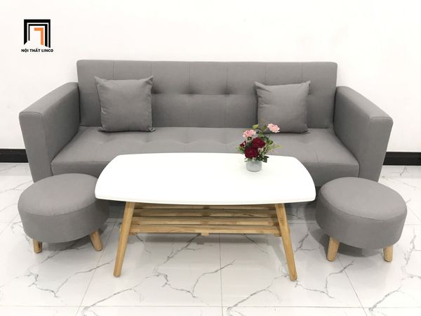 sofa, ghế sofa, bộ ghế sofa giá rẻ, sofa giường, sofa bed, sofa giường xám trắng, sofa giường 2m