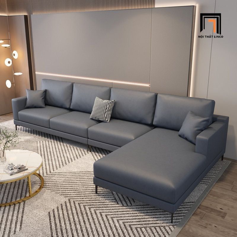 sofa chữ U dài 3m15 hiện đại