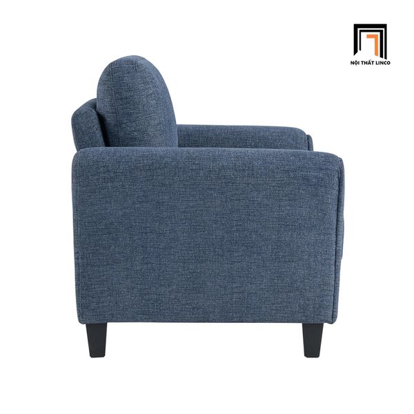 sofa, ghế sofa, sofa đơn giá rẻ, sofa đơn vải nỉ màu xanh đậm, sofa đơn phòng khách nhỏ, sofa đơn gia đình