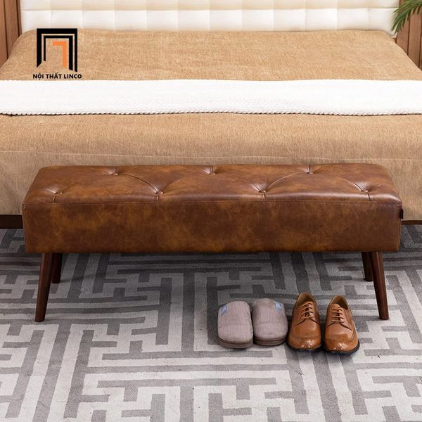 sofa, ghế sofa, sofa đôn chữ nhật bọc da, sofa đôn 1m2 x 40, ghế sofa đôn cho phòng ngủ