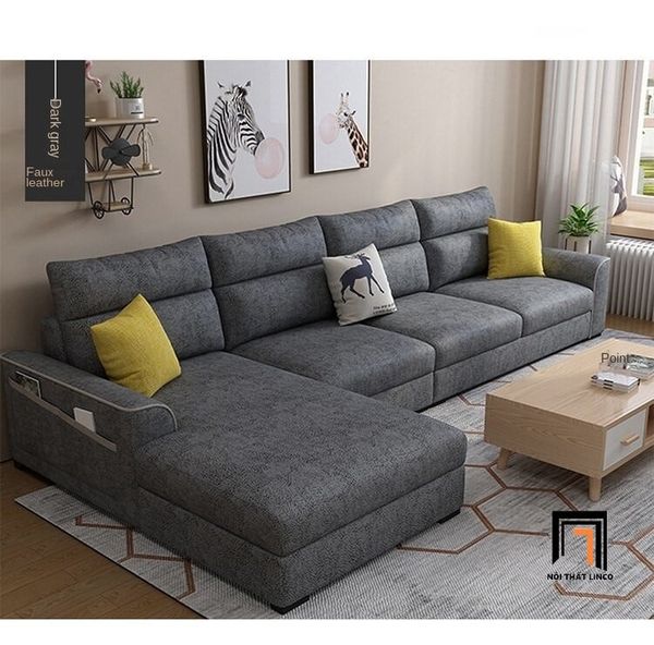 sofa, ghế sofa, sofa góc 3m x 1m6, bộ ghế sofa giá rẻ, bộ ghế sofa góc chữ l phòng khách, sofa góc vải nỉ