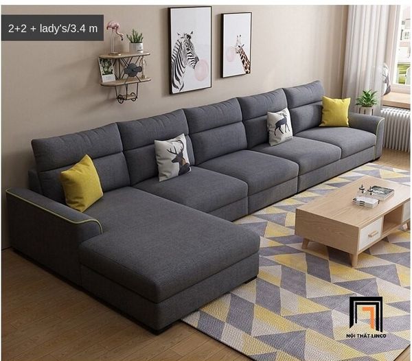 sofa, ghế sofa, sofa góc 3m x 1m6, bộ ghế sofa giá rẻ, bộ ghế sofa góc chữ l phòng khách, sofa góc vải nỉ