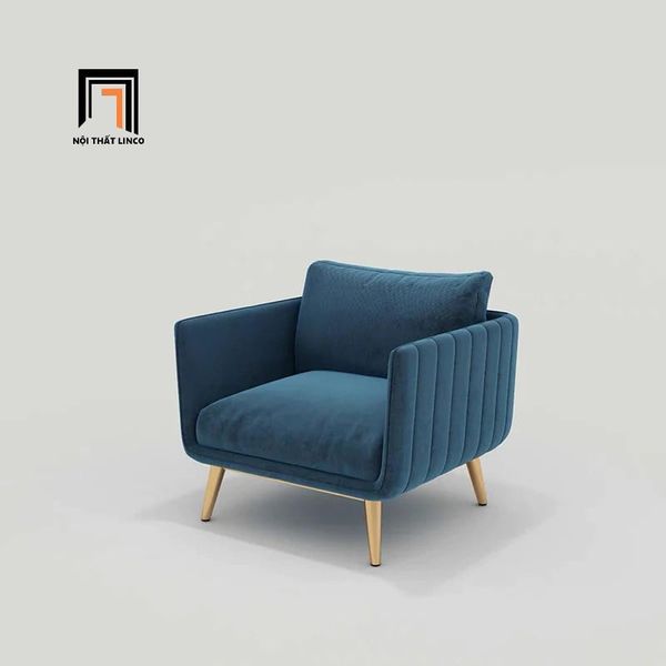 sofa, ghế sofa, sofa đơn, sofa đơn sang trọng, sofa đơn hiện đại, ghế sofa đơn vải nhung, sofa đơn phòng khách