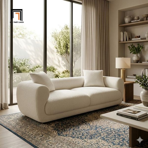 sofa, ghế sofa, sofa băng, sofa văng, sofa cong xinh xắn, sofa băng 2m, sofa băng phòng khách chung cư, sofa băng đẹp