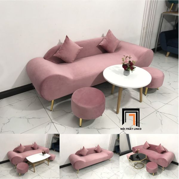 sofa, ghế sofa, bộ ghế sofa vải nhung, sofa thuyền dài 2m, sofa văng thuyền, sofa văng giá rẻ, bộ ghế sofa sảnh chờ