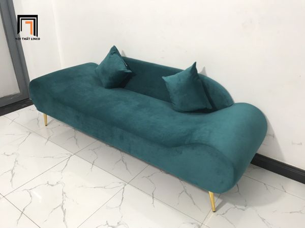sofa, ghế sofa thuyền, sofa văng thuyền, sofa băng thuyền, sofa thuyền dài 2m, sofa vải nhung, bộ ghế sofa xinh xắn, sofa giá rẻ