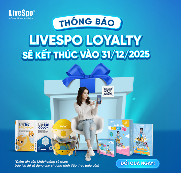 Thông báo kết thúc chương trình Tích mã nhận quà LiveSpo Loyalty 2025