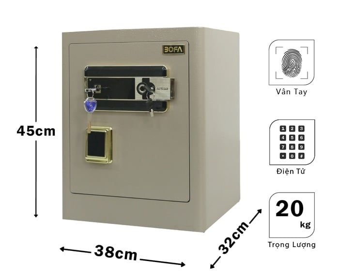 Két sắt BOFA của nước nào, có tốt không, có nên mua?