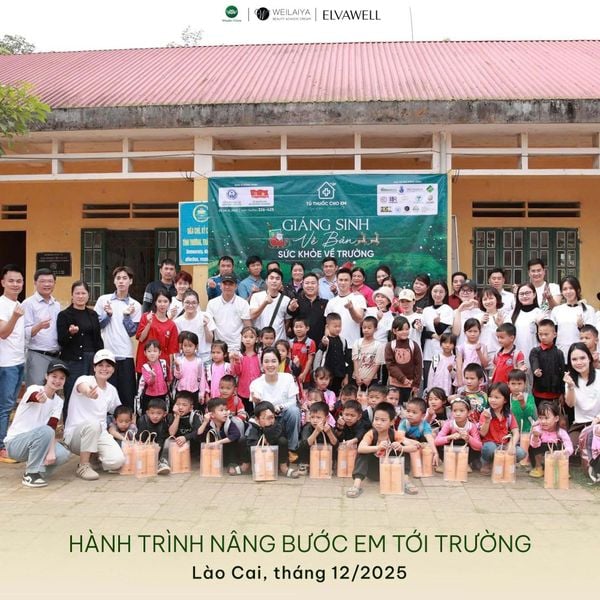 Wonder Union trao tặng đồ dùng học tập cho trẻ em vùng cao Lào Cai
