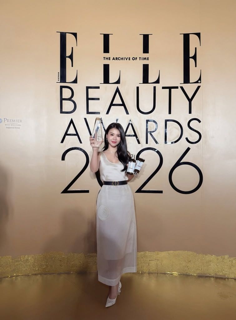 Bộ gội xả gừng thảo mộc tại lễ trao giải ELLE Beauty Awards 2026