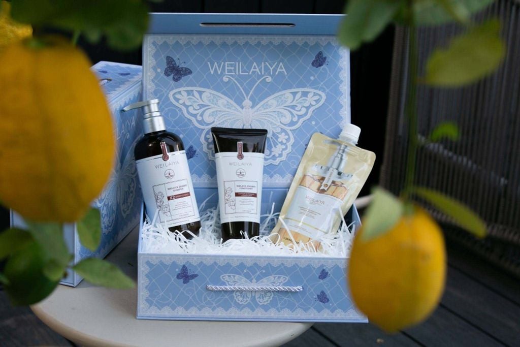 Hộp quà Bộ gội xả Weilaiya Zingiber Shampoo & Conditioner