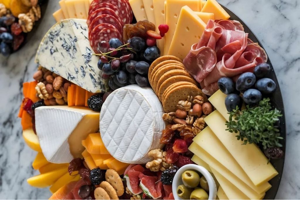 Charcuterie board cho lễ Giáng Sinh đẹp mắt và ấm áp