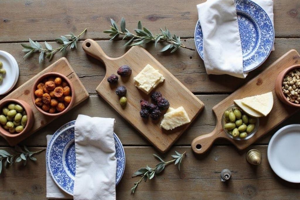 Cách phối màu cho charcuterie board đẹp mắt và hài hòa