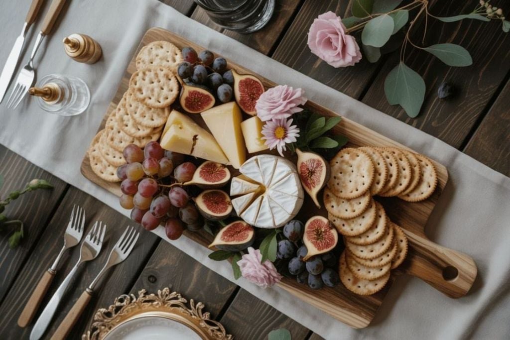 Charcuterie board nên có bao nhiêu loại phô mai?