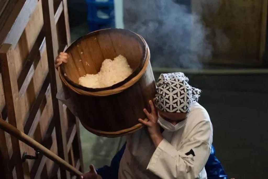 Gạo sake sau khi mài sẽ được làm gì?