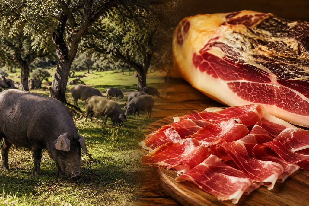 Vì sao Jamón lâu năm có hương hạt dẻ?