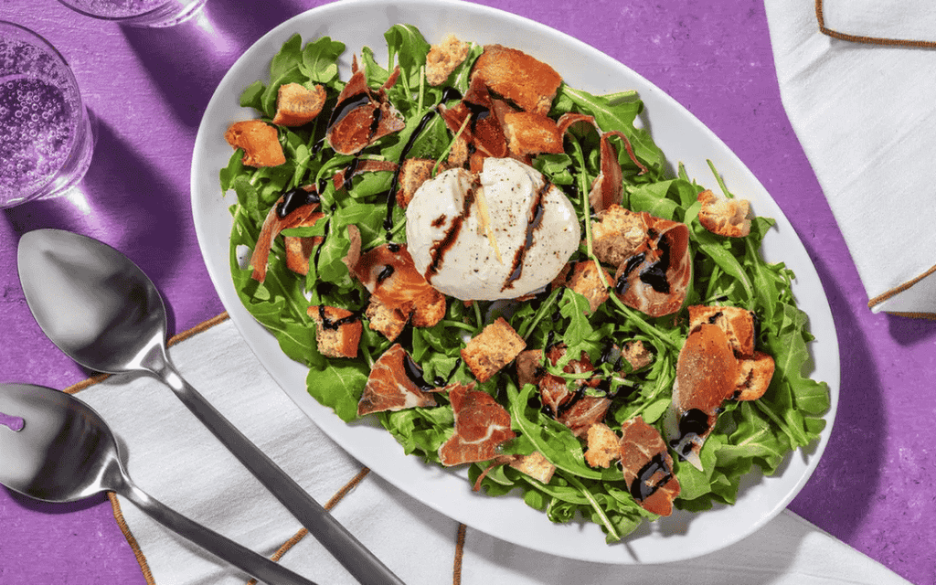 Top 5 món salad đùi heo muối Iberico cực hợp gu, chuẩn bị Âu