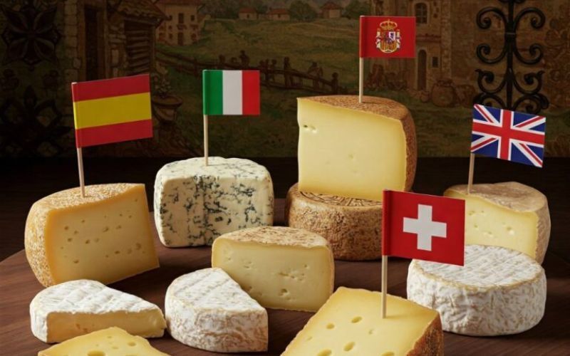 Phô mai trong văn hóa ẩm thực các châu lục