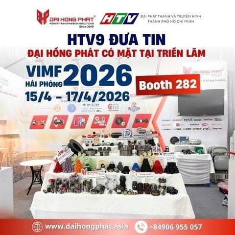 HTV9 Đưa Tin: Dấu Ấn Đại Hồng Phát Tại VIMF Hải Phòng 2026
