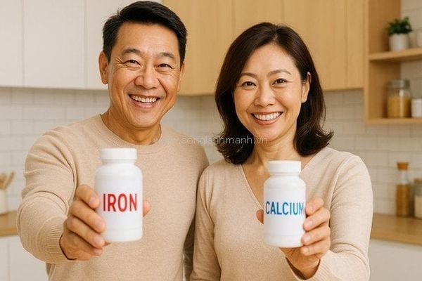Cách uống sắt và canxi đúng cách