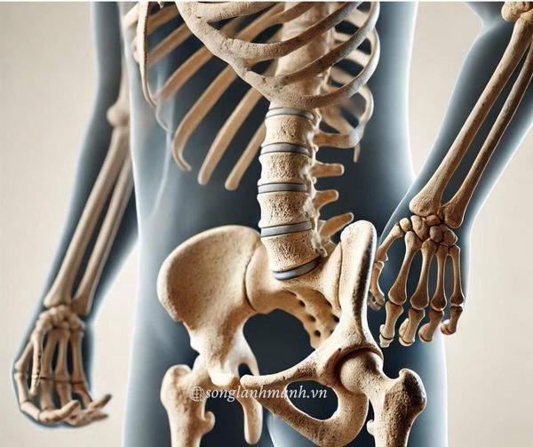 triệu chứng thiếu canxi ở người lớn điển hình là xương yếu