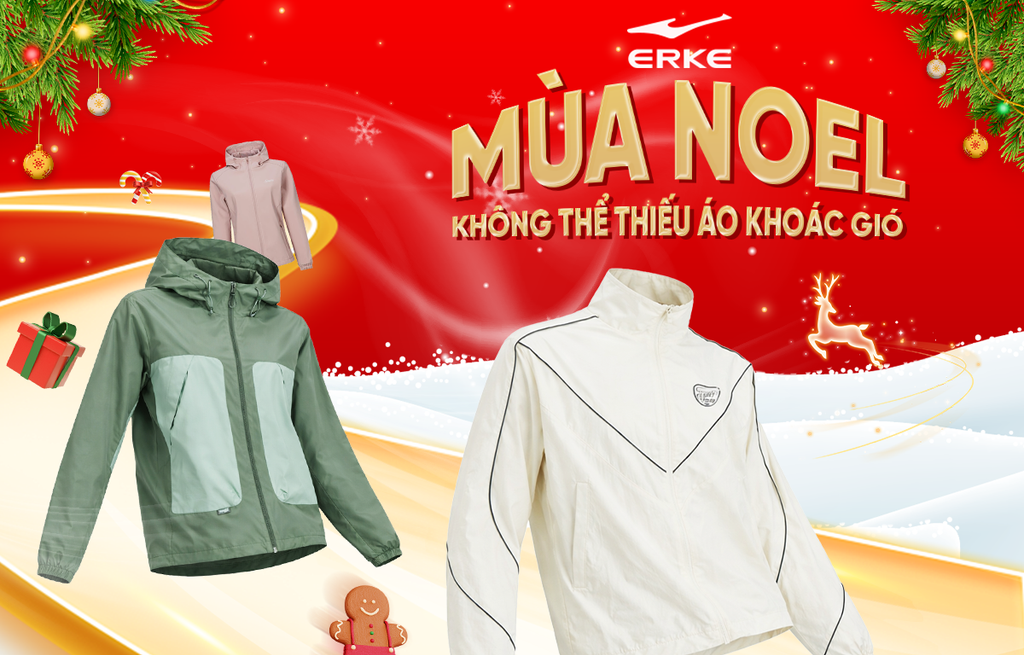 ERKE JACKET - THỂ THAO PHONG CÁCH MÙA LẠNH