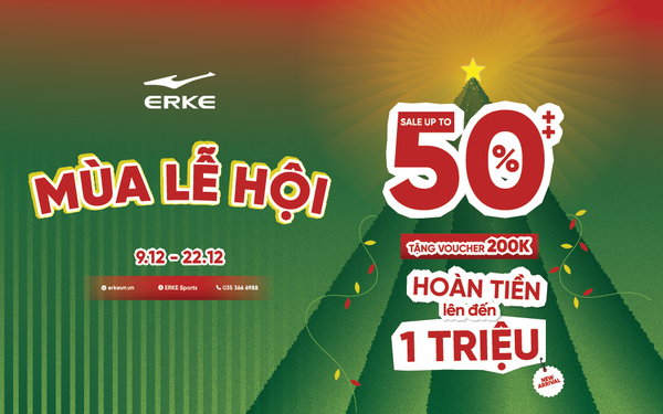 MÙA LỄ HỘI SALE UP TO 50% - HOÀN TIỀN LÊN ĐẾN 1 TRIỆU ĐỒNG