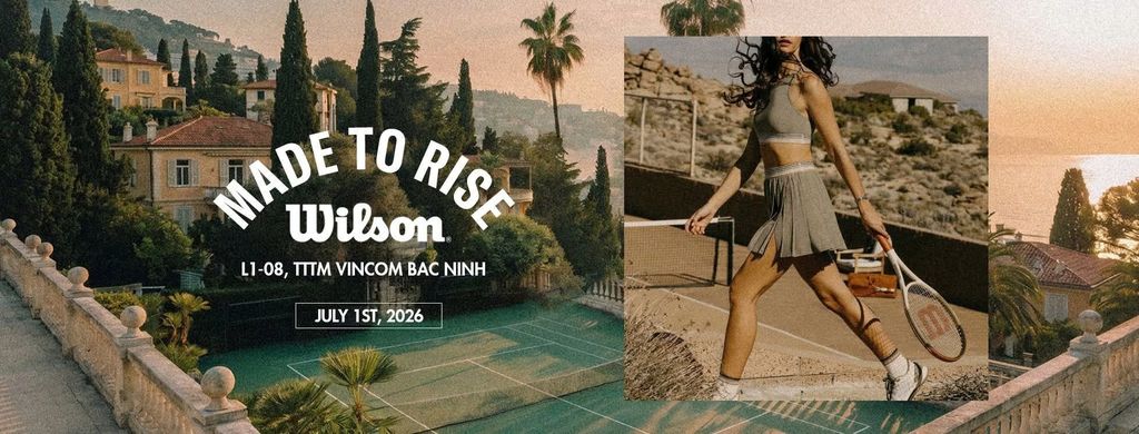 WILSON CHÍNH THỨC MỞ CỬA HÀNG MỚI TẠI VINCOM PLAZA BẮC NINH