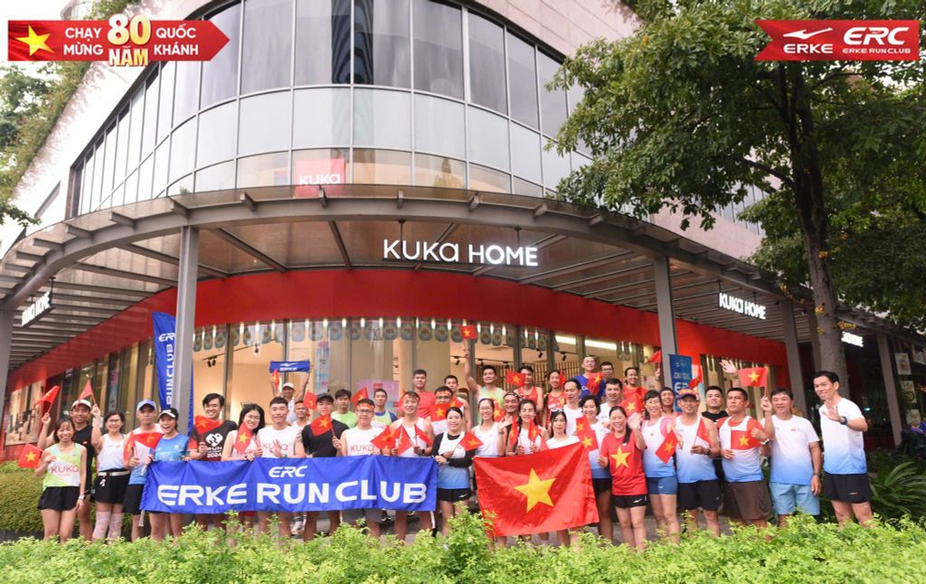 ERC Weekly Run 30/08 | Chạy mừng Quốc Khánh 2/9 tại Sala TP.HCM