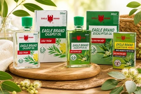 Dầu tràm và dầu khuynh diệp Eagle Brand: Bộ đôi chăm sóc sức khỏe cho cả gia đình