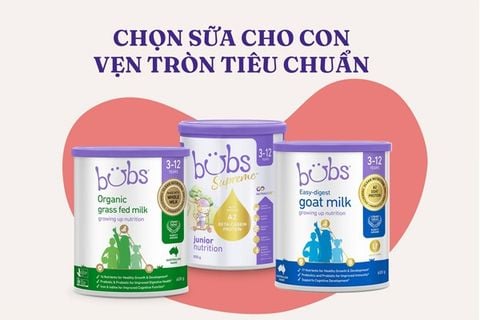 Sữa Bubs của Úc có mấy loại? Nên chọn Bubs Supreme, Goat hay Organic