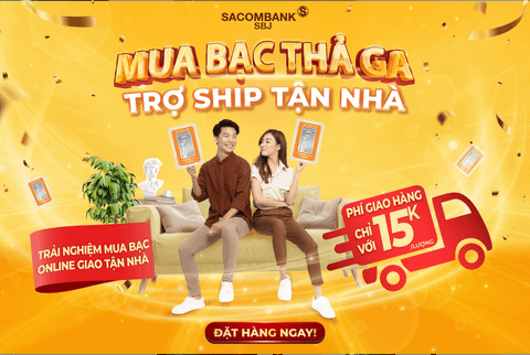 Ưu đãi đặc biệt: Mua bạc thả ga - Trợ ship tận nhà Phí Ship "Hạt Dẻ" chỉ 15K