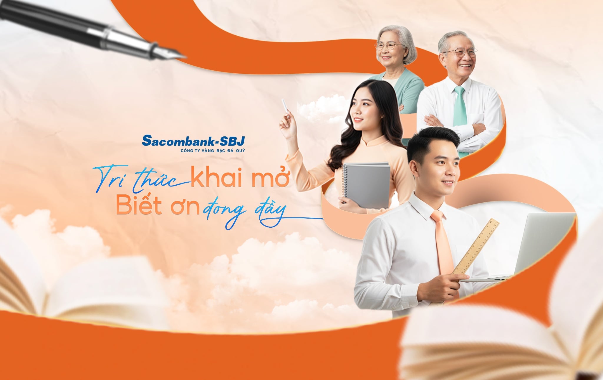 TRI THỨC KHAI MỞ - BIẾT ƠN ĐONG ĐẦY: SACOMBANK-SBJ CHÚC MỪNG NGÀY NHÀ GIÁO VIỆT NAM 20/11