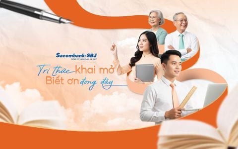 TRI THỨC KHAI MỞ - BIẾT ƠN ĐONG ĐẦY: SACOMBANK-SBJ CHÚC MỪNG NGÀY NHÀ GIÁO VIỆT NAM 20/11