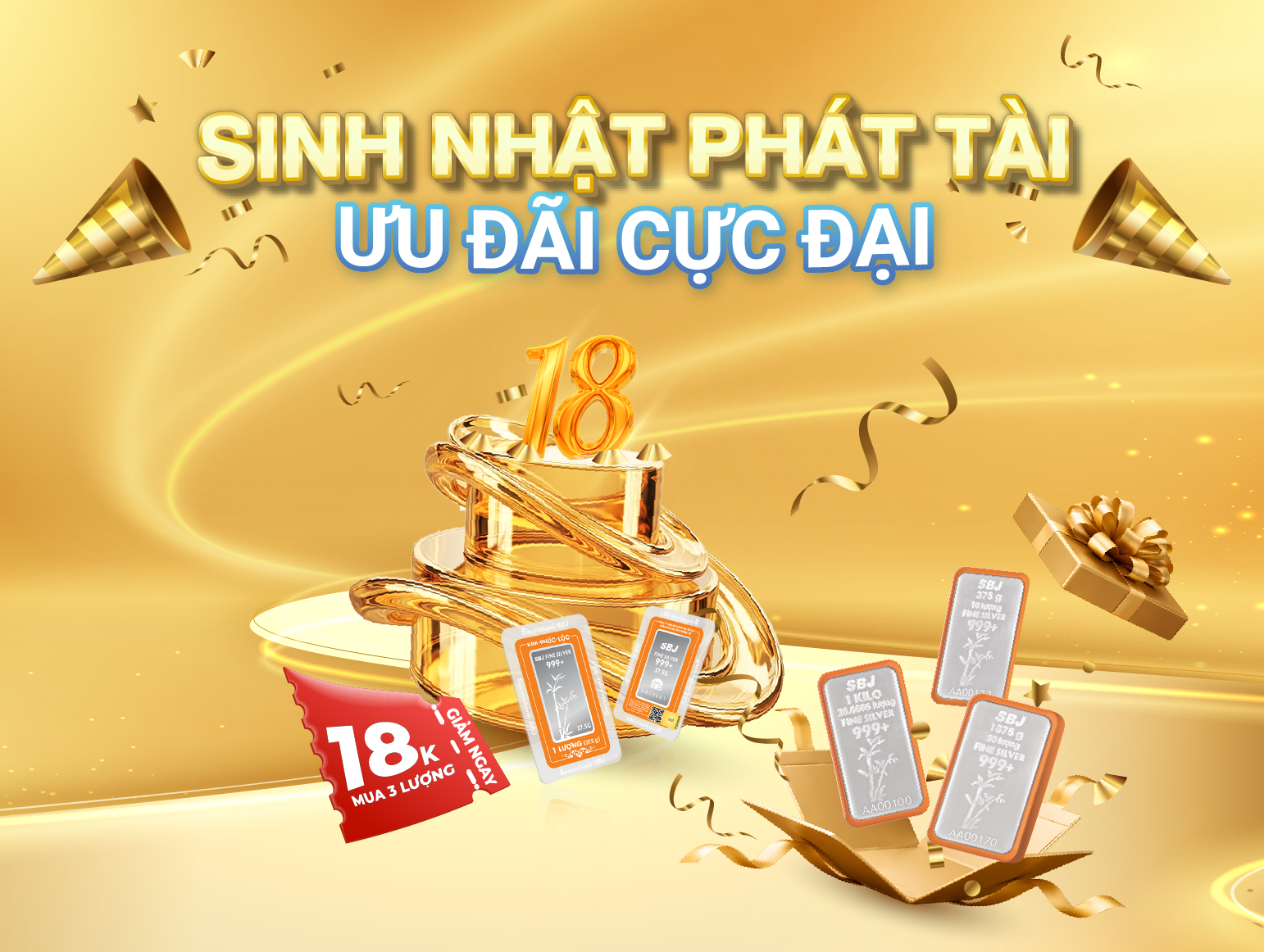 SBJ 18 NĂM: HÀNH TRÌNH TỰA VÀNG - TÍCH LŨY BỀN VỮNG