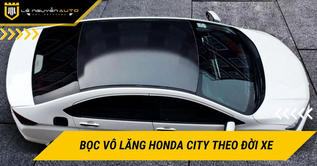 Bọc vô lăng Honda City loại nào vừa đẹp vừa bền cho từng đời xe?