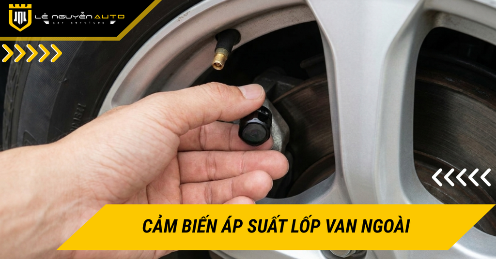Cảm biến áp suất lốp van ngoài có dễ hỏng và mất cắp như lời đồn?