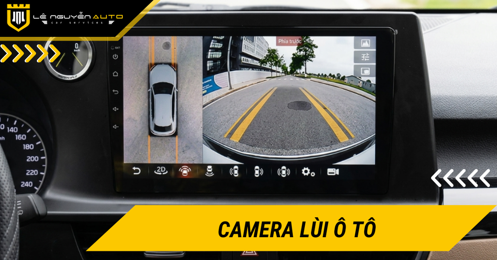 Camera lùi ô tô loại nào tốt? Bảng giá và quy trình lắp đặt