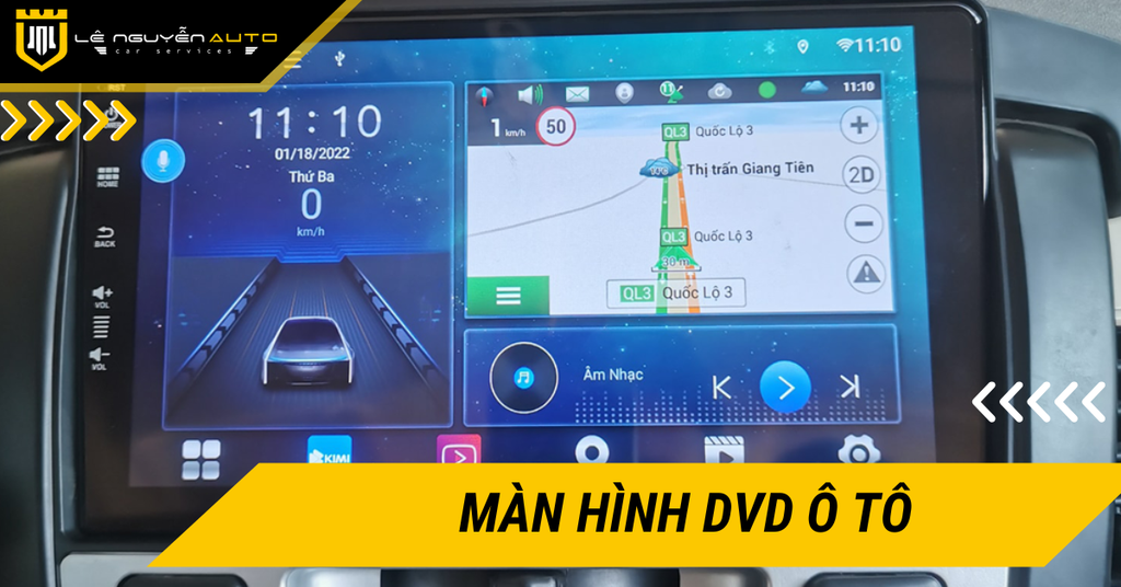Bảng giá màn hình DVD ô tô Android và Top 5 thương hiệu đáng mua 2026