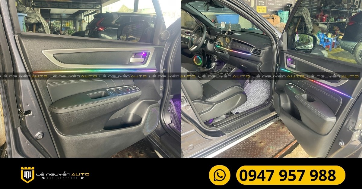 Lợi ích khi độ đèn led nội thất 22 chi tiết xe Honda Brv