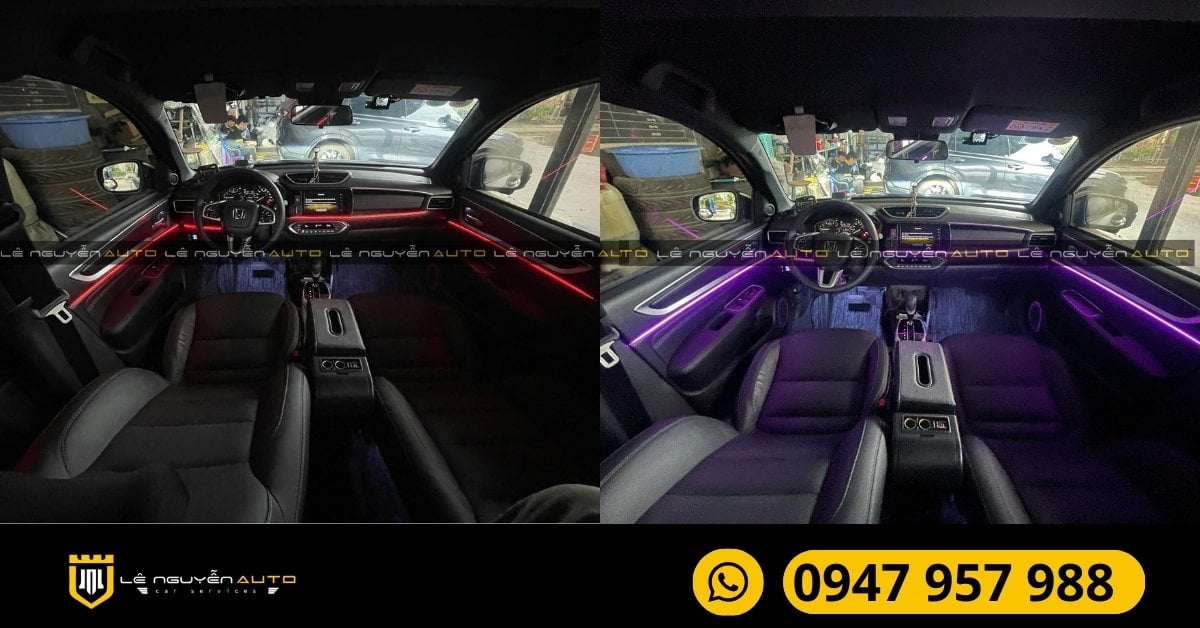 LED NỘI THẤT 22 CHI TIẾT CHO HONDA BRV