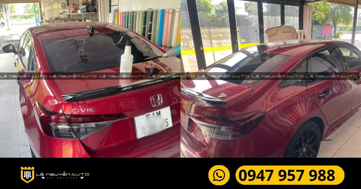 Lý do Honda Civic nên dán phim cách nhiệt 3M Crystalline