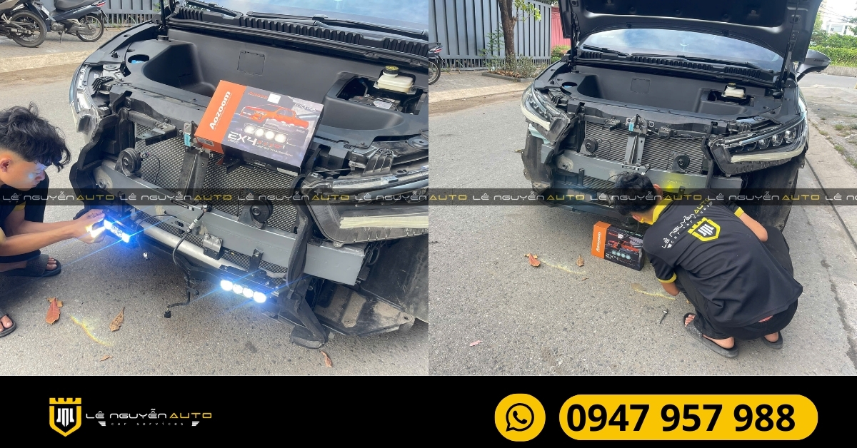 Lợi ích khi độ bi trợ sáng Aozoom EX4 cho xe BYD