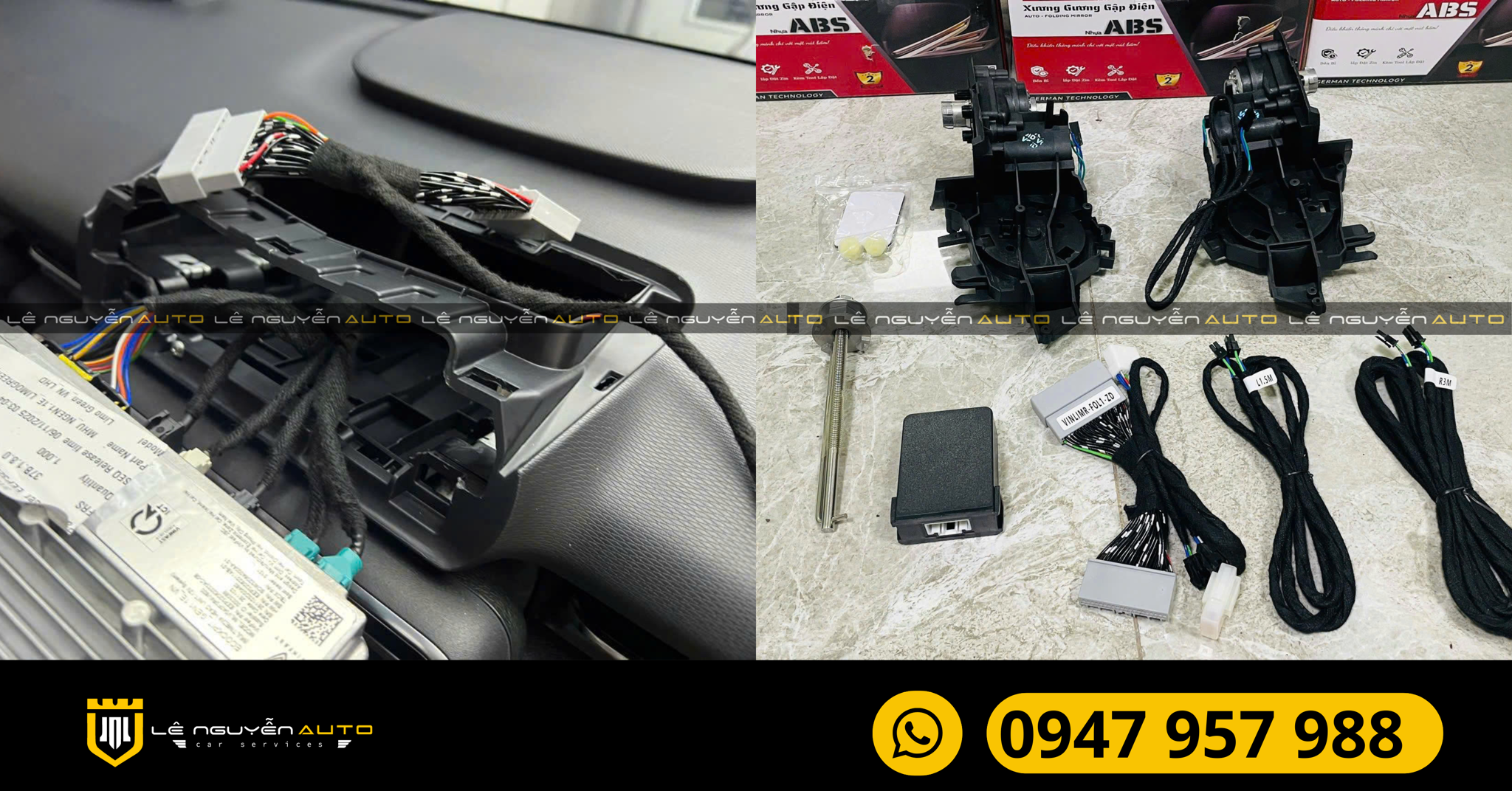 Cấu tạo và nguyên lý hoạt động của gương điện Limo Green VinFast