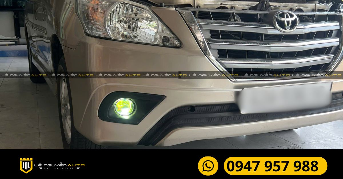 Innova lắp bi gầm Wasp Aozoom có đăng kiểm được không?
