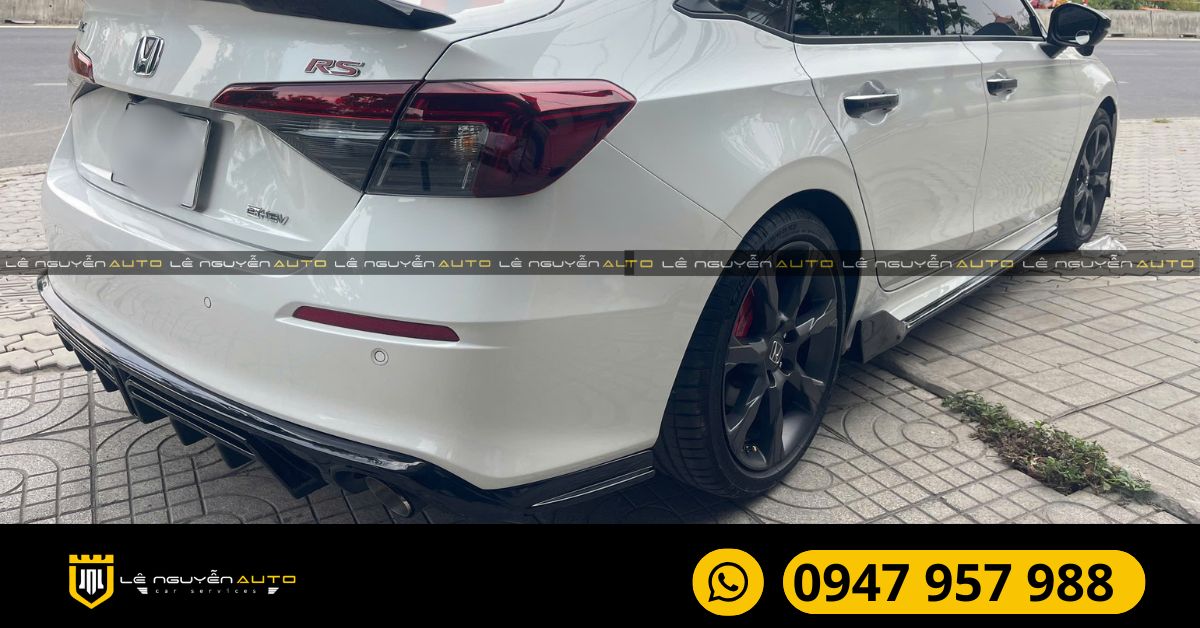 Lưu ý khi độ Body Lip cho Honda Civic RS 2025