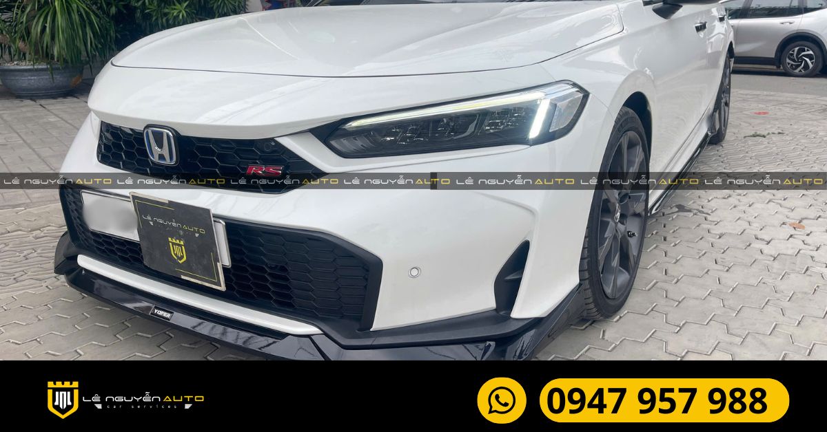 Honda Civic RS 2025 Gen QQ lên Body Lip phù hợp với những phong cách nào?