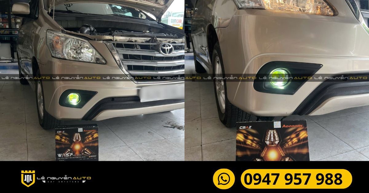 Những lưu ý trước khi nâng cấp bi gầm cho Innova