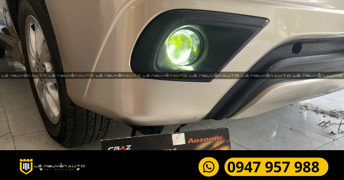 Quy trình lắp bi gầm Wasp Aozoom tại Lê Nguyễn Auto