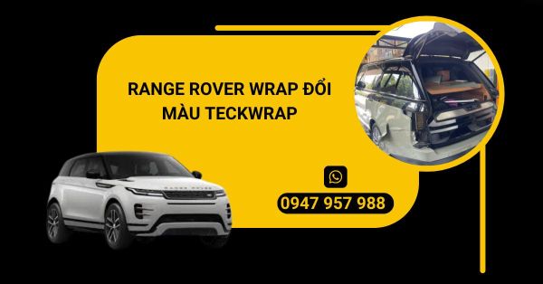 Range rover wrap đổi màu Teckwrap